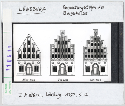 Vorschaubild Lüneburg: Entwicklungsstufen des Bürgerhauses 